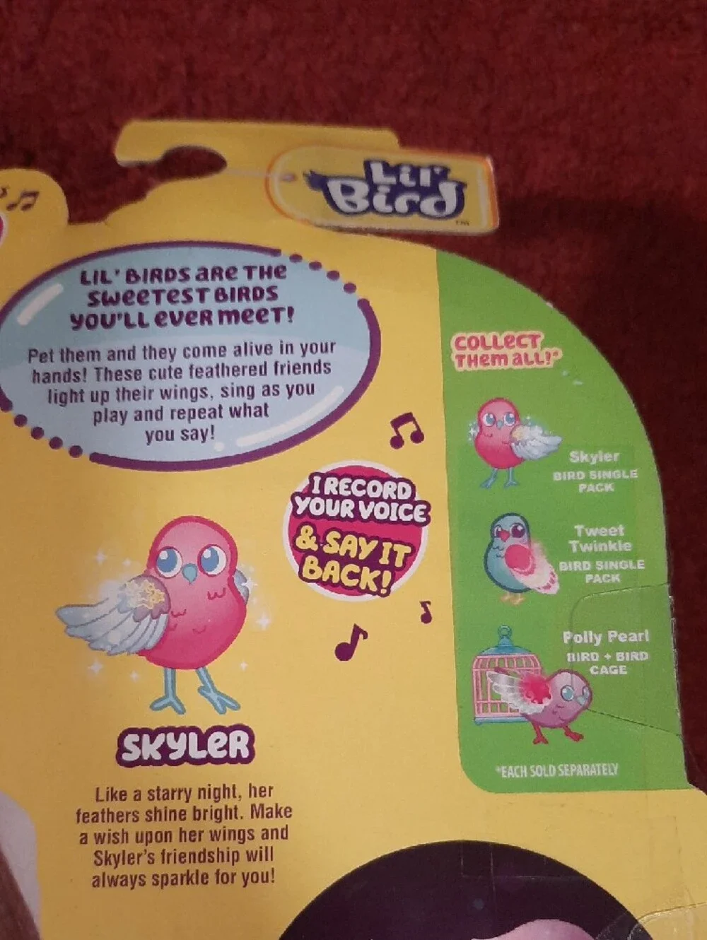 Little Live Pets Interactive Toy Lil Bird Single Pack